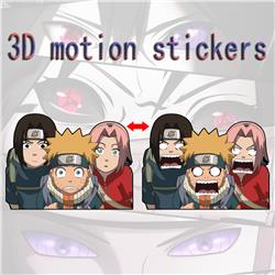 naruto anime 3d sticker