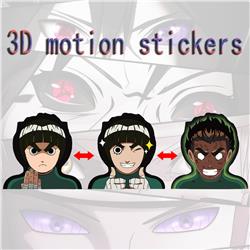 naruto anime 3d sticker