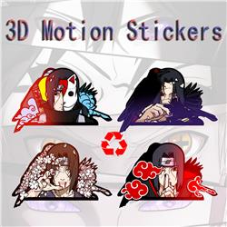 naruto anime 3d sticker