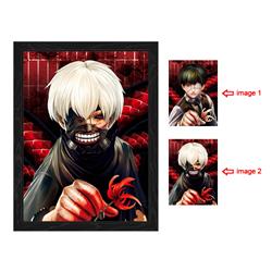 Tokyo Revengers anime 3d poster painting with frame 29.5*39.5cm