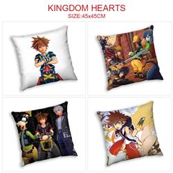 kingdom hearts anime cushion 45*45cm