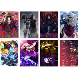 naruto anime posters price for a set of 8 pcs
