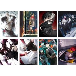 tokyo ghoul anime posters price for a set of 8 pcs