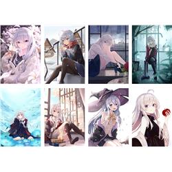 Anime posters price for a set of 8 pcs