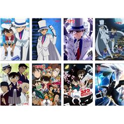 detective conan anime posters price for a set of 8 pcs