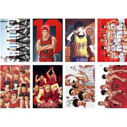 Slam dunk anime posters price for a set of 8 pcs