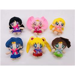 SailorMoon anime plush price for a set 10cm