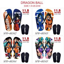 dragon ball anime flip flops shoes slippers a pair