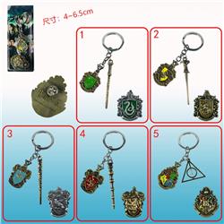Harry Potter anime keychain+brooch