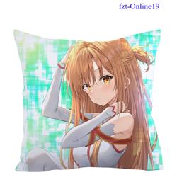 Sword art online anime cushion 45*45cm