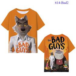 The bad guys anime T-shirt