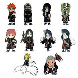 naruto anime brooch