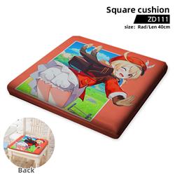 Genshin Impact Noelle anime square cushion 40cm