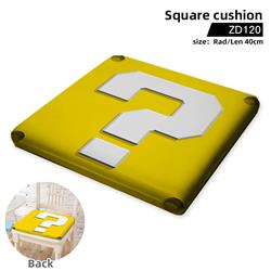 super mario anime square cushion 40cm