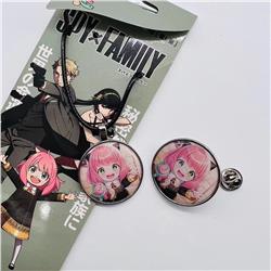 Spy x Family anime necklace+brooch