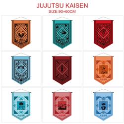 jujutsu kaisen anime flag 90*60cm