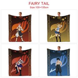 fairy tail anime blanket 100*135cm