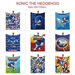 Sonic anime blanket 100*135cm