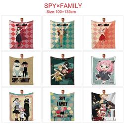 Spy x Family anime blanket 100*135cm