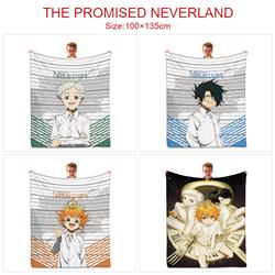 The Promised Neverland anime blanket 100*135cm