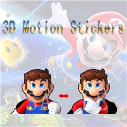Super Mario anime 3d sticker