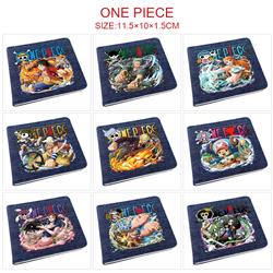 one piece anime wallet