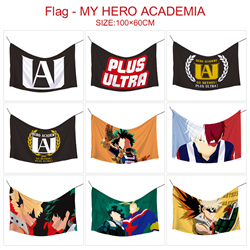 my hero academia anime flag 100*60cm