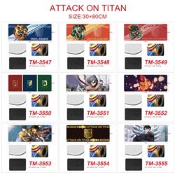 attack on titan anime deskpad 30*80cm
