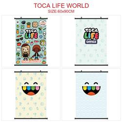 Toca life world anime wallscroll 60*90cm