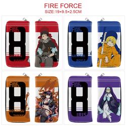 fire force anime wallet