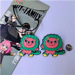 Spy x Family anime brooch set