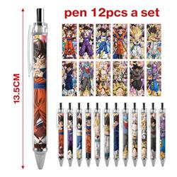 dragon ball anime pen 12pcs a set