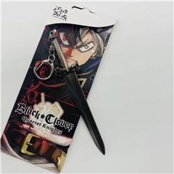 Black Clover anime keychain