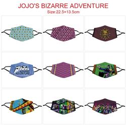 JoJos Bizarre Adventure anime mask for 5pcs