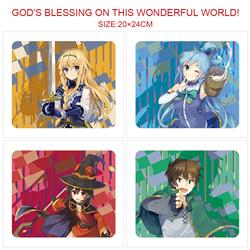 God's blessing on this wonderful world anime deskpad 20*24cm