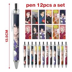 naruto anime pen 12pcs a set