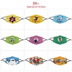 SK8 the infinity anime mask for 5pcs