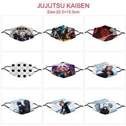 jujutsu kaisen anime mask for 5pcs