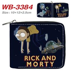 Rick and Morty anime wallet