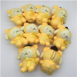 Pudding dog anime keychain，price for a set ofr 10 pcs,15cm