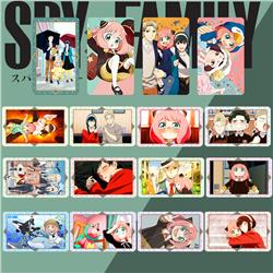 Spy x Family anime memory card for 4pcs/set