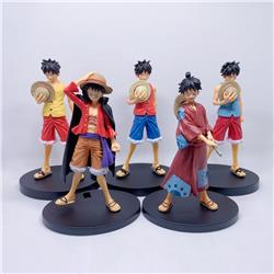 one piece anime figure 18cm for 5pcs