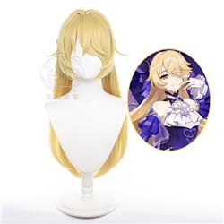 Genshin Impact Noelle anime wig