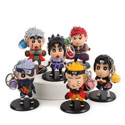 Naruto anime Keychain price for a set 10cm