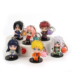 Naruto anime Keychain price for a set 7cm