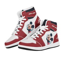 Mickey anime sneakers shoe US men size 6-15,women size 5-12