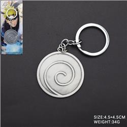 Naruto anime keychain 4.5*4.5cm