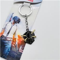 Battlegrounds anime keychain