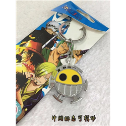 One piece anime keychain