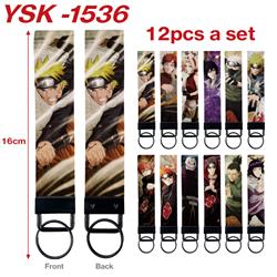 Naruto anime keychain 12 pcs a set